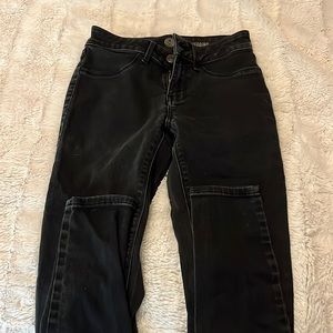 Black jeggings size 5